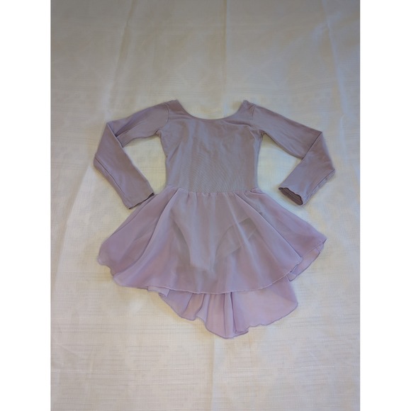 Arshiner Girls Long Sleeve Purple Ballet Dance Leotard‎ - Picture 1 of 9